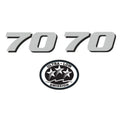Horsepower Label Decal Sticker for Yamaha Outboard (70 HP)