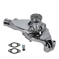 Chrome Billet Belt Driven Coolant Pump for Chevy 396 402 427 454 502 (1965–2002)