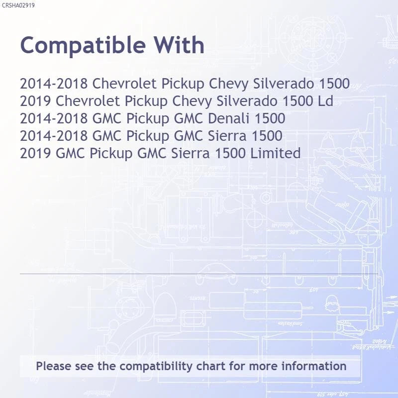 Replacement Steel Radiator Support Assembly for Ford Ranger (2019–2023)
