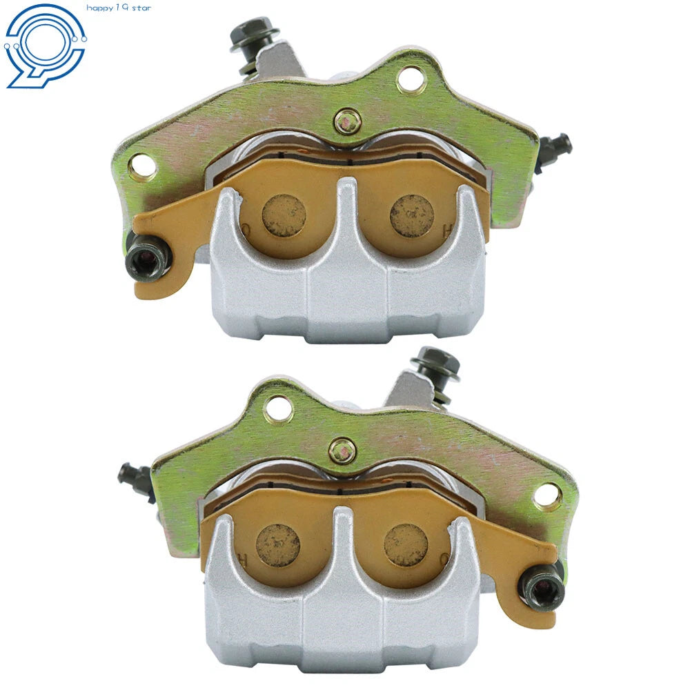 Set of 2 Front Brake Calipers & Pads for Kawasaki Teryx 800 (2014–2019)