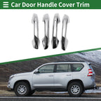Door Handle Cover Trim for KIA Seltos Forte (2019–2023) Silver Tone