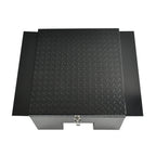 Diamond Tread Aluminum In-Frame Tool Box for Truck (22"x24"x12")