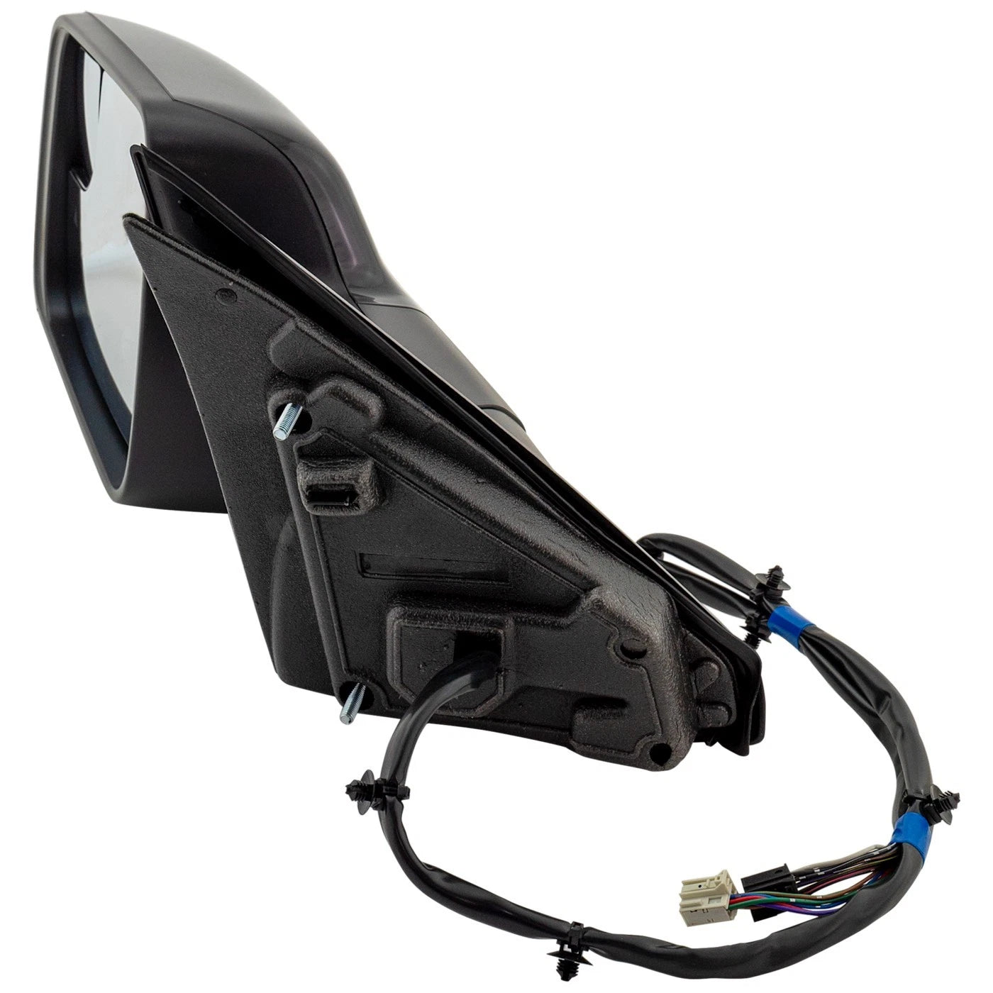 Left Power Heated Folding Mirror for Ram 1500 (2019–2022) with Turn Signal Black