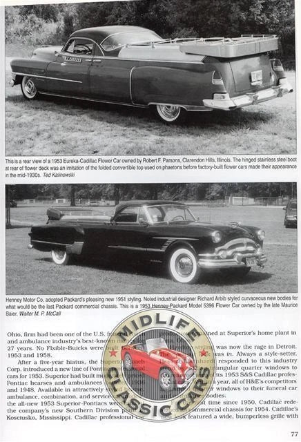 American Funeral Vehicles for Universal (1883-2003)