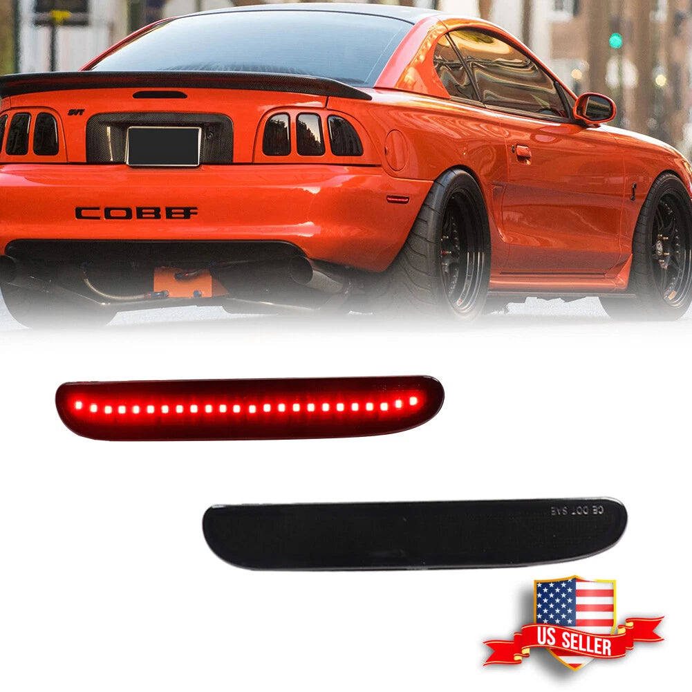 Smoke Rear LED Side Marker Lights for Ford Mustang (1994–1998)