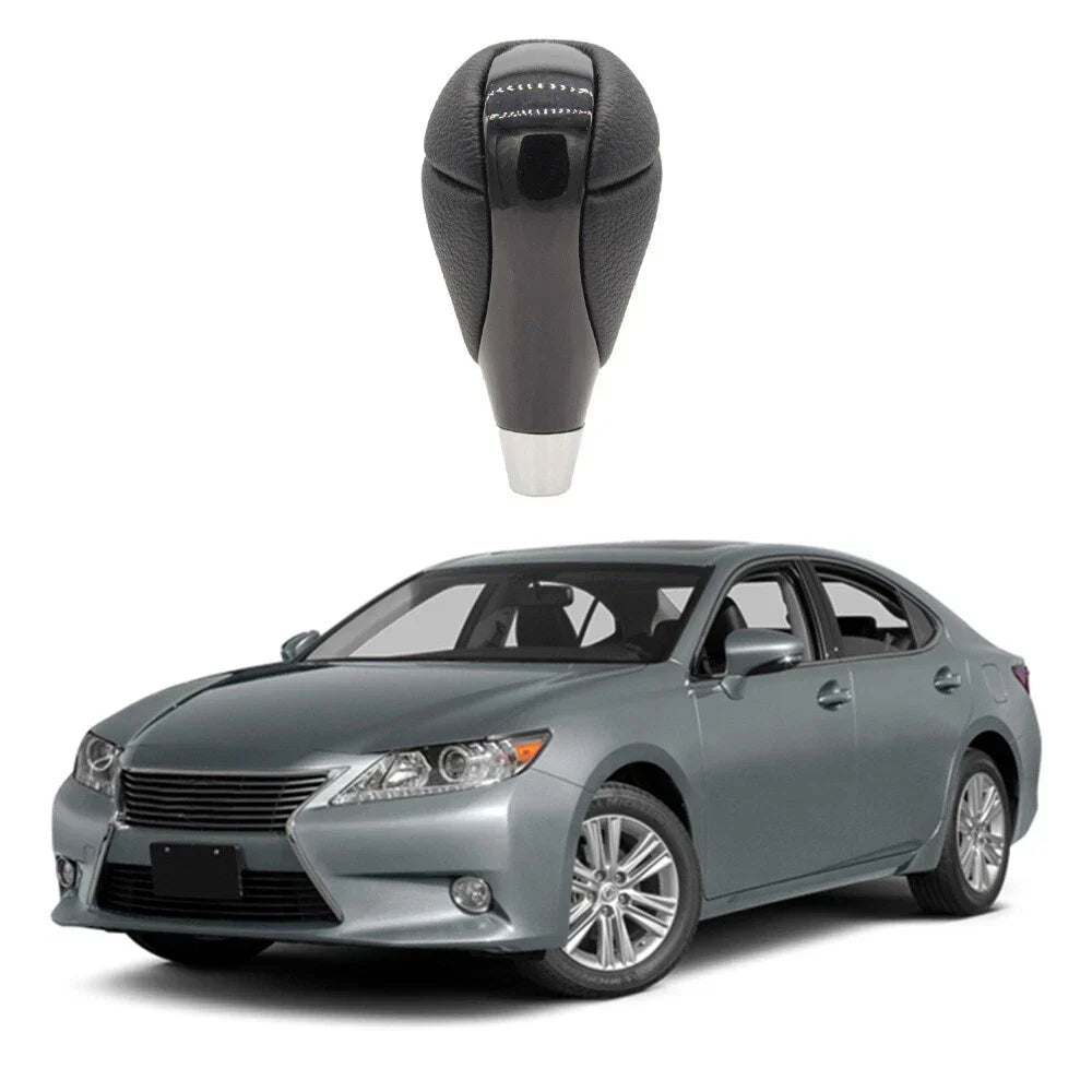 Microfiber Leather Gear Shift Knob for Lexus ES300, IS-F, Toyota Hilux