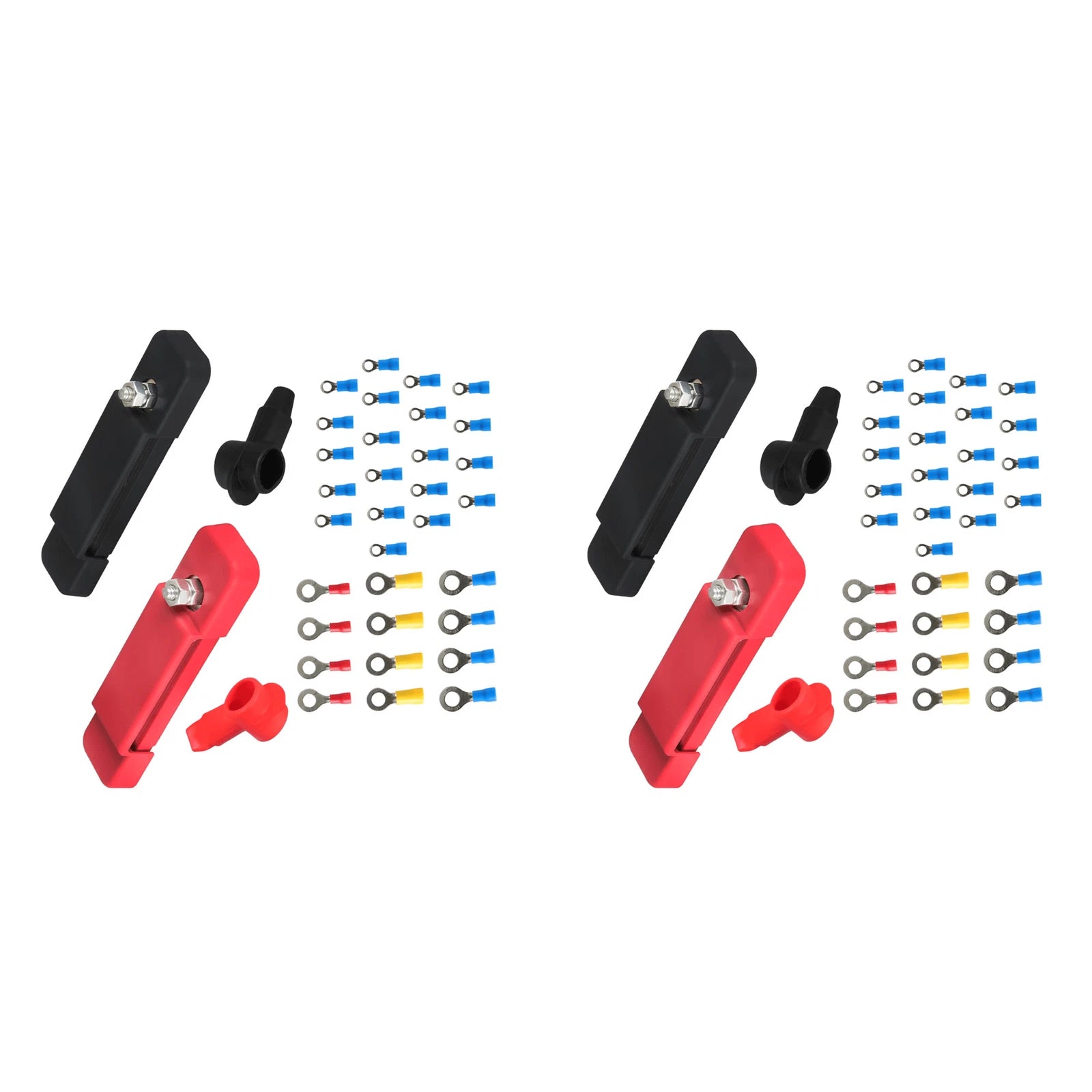 2X DC Bus Bar Power Distribution Block for Universal Applications (12V)