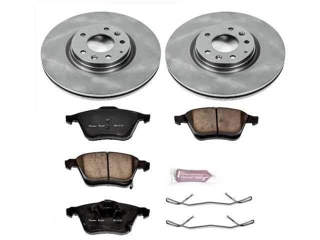 Front Brake Pad and Rotor Kit for Mazda 6 Mazdaspeed (2006–2007) BZ392SK