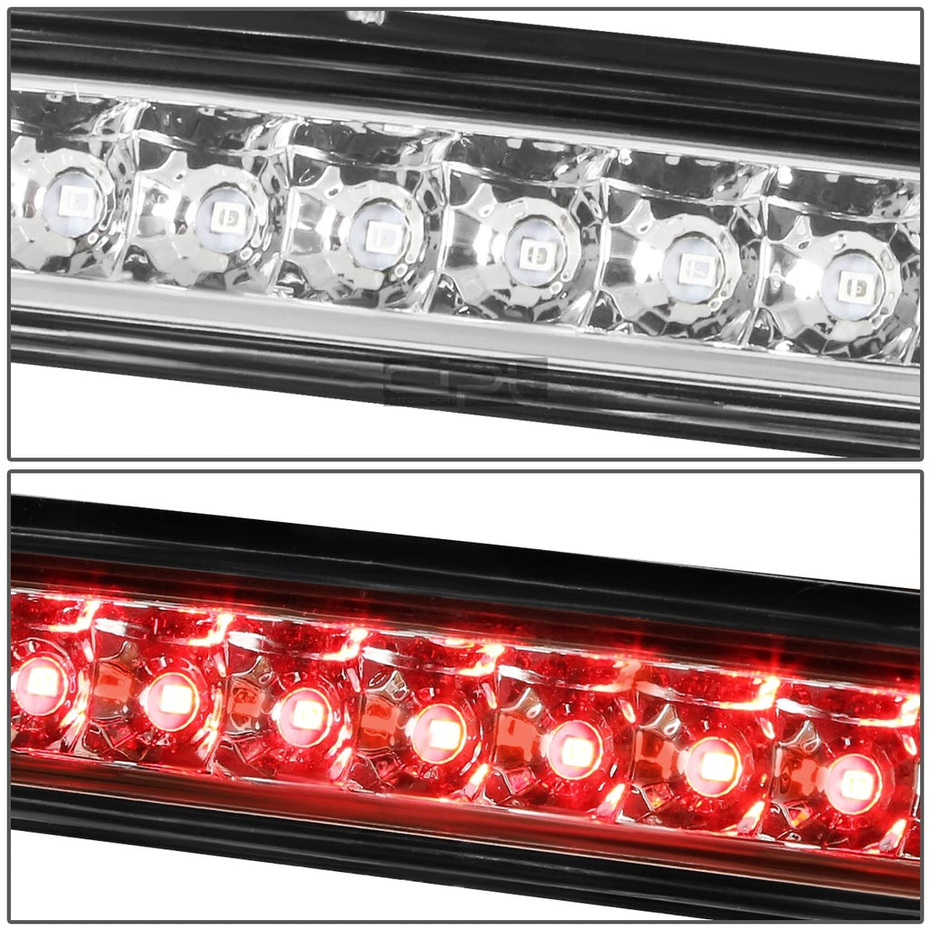 Chrome Housing LED Third Brake Light for Jeep Grand Cherokee (2011–2017)