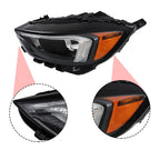 LED Headlight Assembly for Ford Edge (2019-2024) w/DRL LH Clear Lens