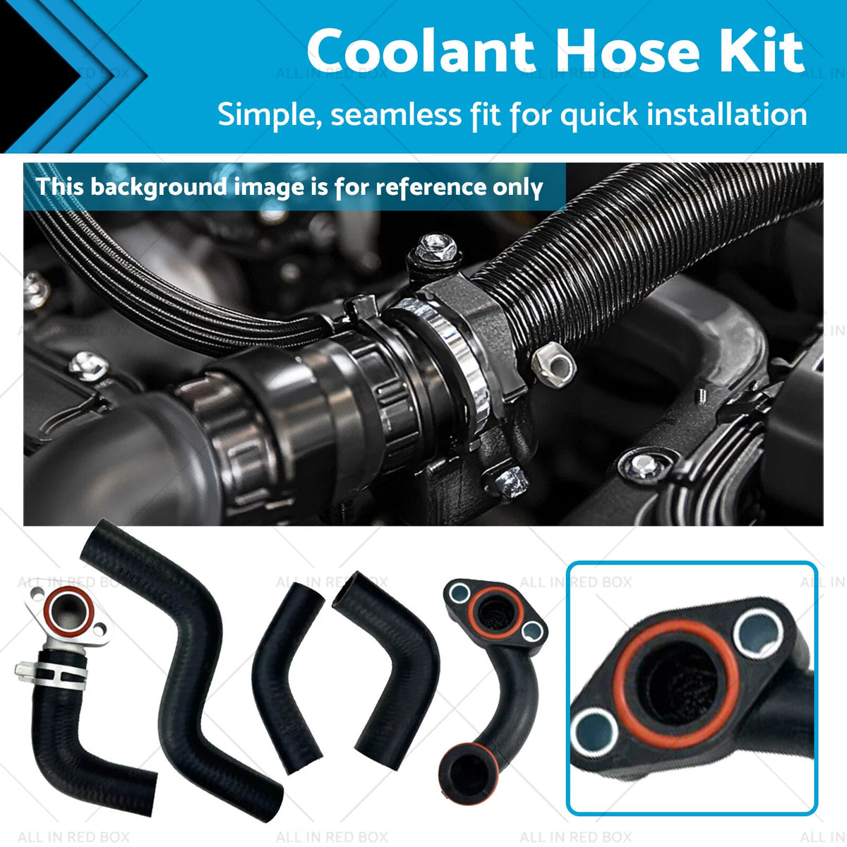 Coolant Hose Kit for Jeep Grand Cherokee WK2 (2011–2021)
