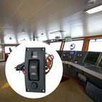 1pcs / 3-Way Bilge Pump Switch Panel Waterproof Automatic-Off-Manual 12v/24v