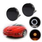 Smoke Front Fender Turn Signal with Amber LED for Pontiac Firebird (1998–2002)