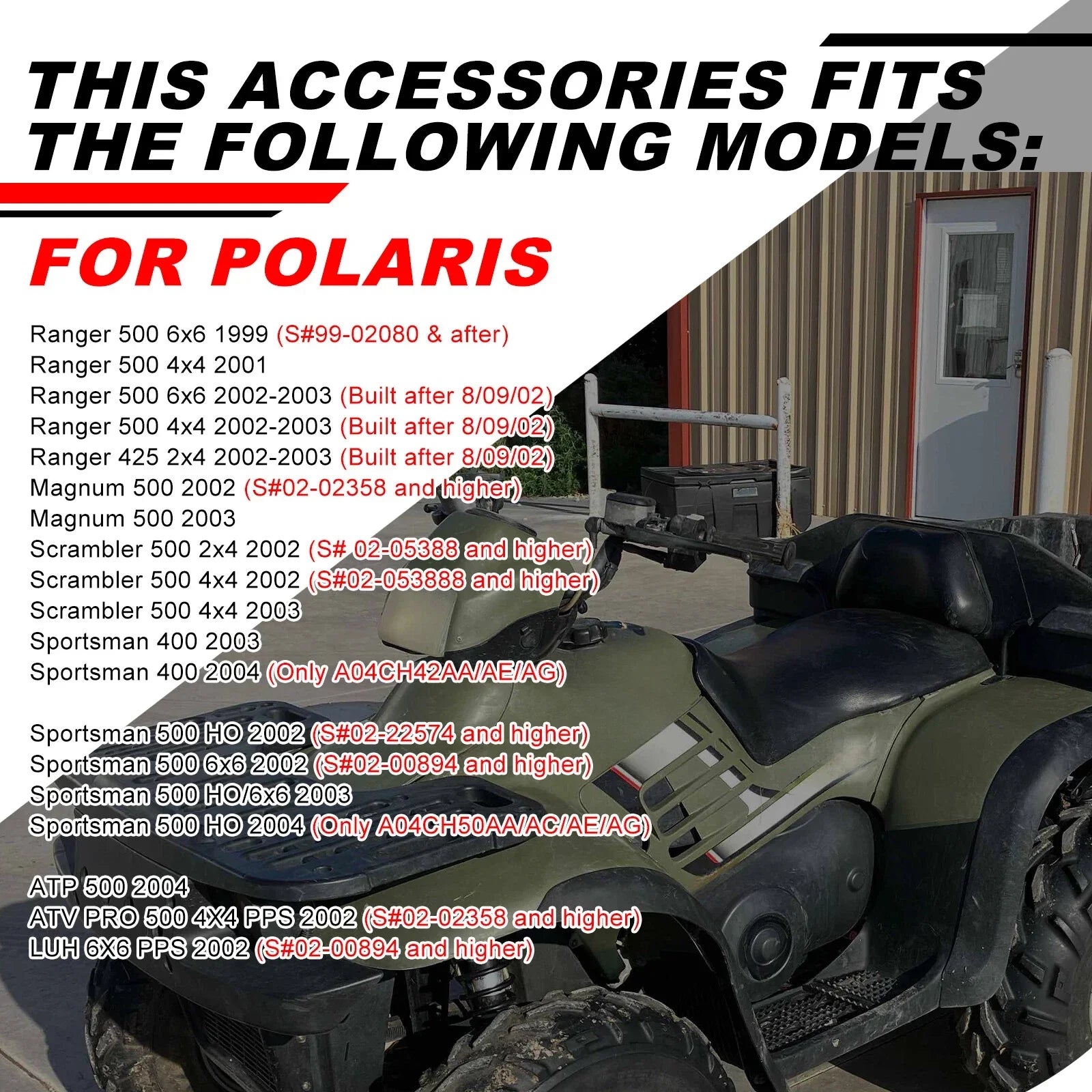 Stator for Polaris Sportsman 500 4x4 HO (2002–2006)