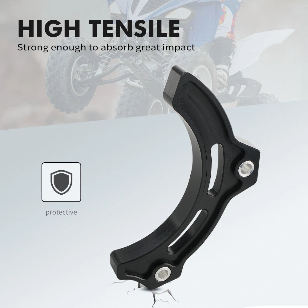 Nylon Case Saver Chain Guide for Yamaha YFZ450R (2009–2024) Black