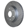 Front Coat Drilled 325mm Brake Disc for Chevy GMC Buick Saturn