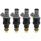 Set of 4 Fuel Injectors for Dodge Avenger, Neon, Mitsubishi Eclipse, Eagle Talon (2.0L)
