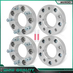 4X 1.5" Wheel Adapters 5x135 to 5x139.7 for Ford F150 Expedition (2004–2023)