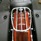 Chrome Solo Luggage Mounting Rack for Harley Street Bob 114 (2021–2025)
