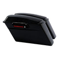 Black Hard Saddlebags for Harley Touring Street Glide Road King (1994–2013)