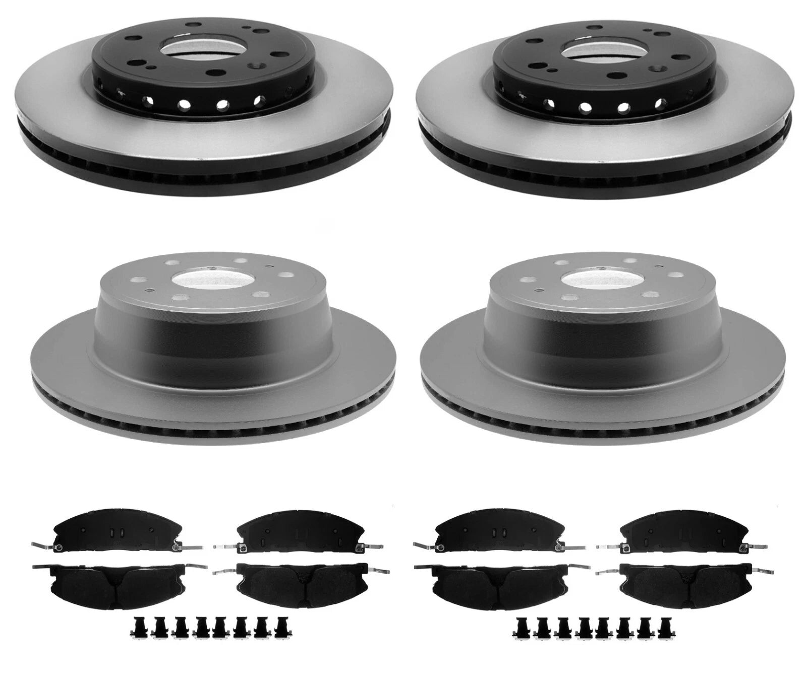 Brake Kit Rotors and Pads for Chevrolet Tahoe GMC Yukon (2000–2006)