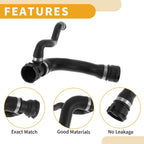 Radiator Coolant Hose for BMW 528i xDrive (2009–2010), 530i (2006–2007)