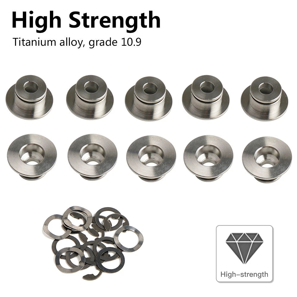 Floating Brake Disc Bobbins Kit for BMW S1000R S1000RR S1000XR (2014–2023)