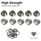Floating Brake Disc Bobbins Kit for BMW S1000R S1000RR S1000XR (2014–2023)