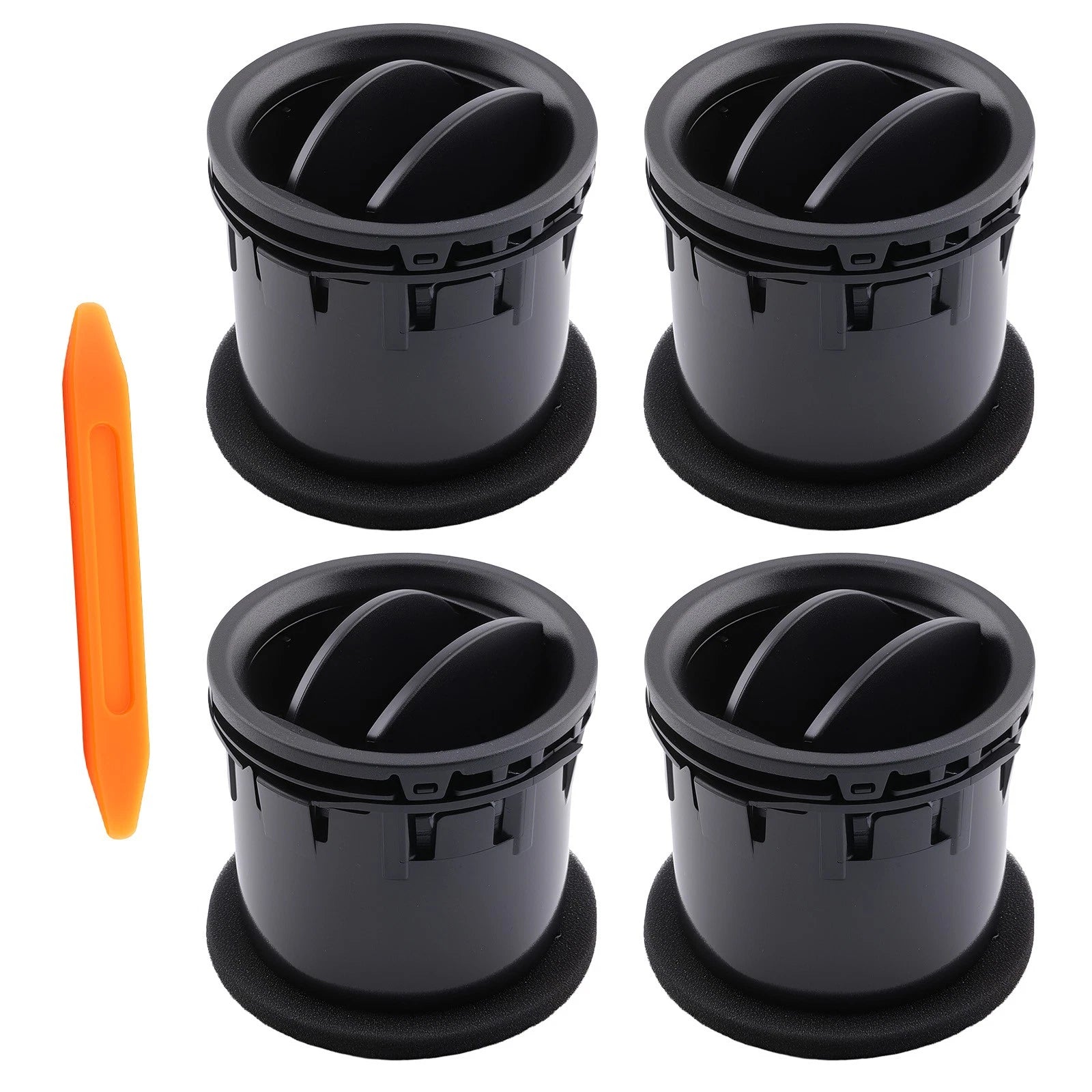 Set of 4 Front Dash AC Heater Air Vents for Ford F-150 (2004–2008)