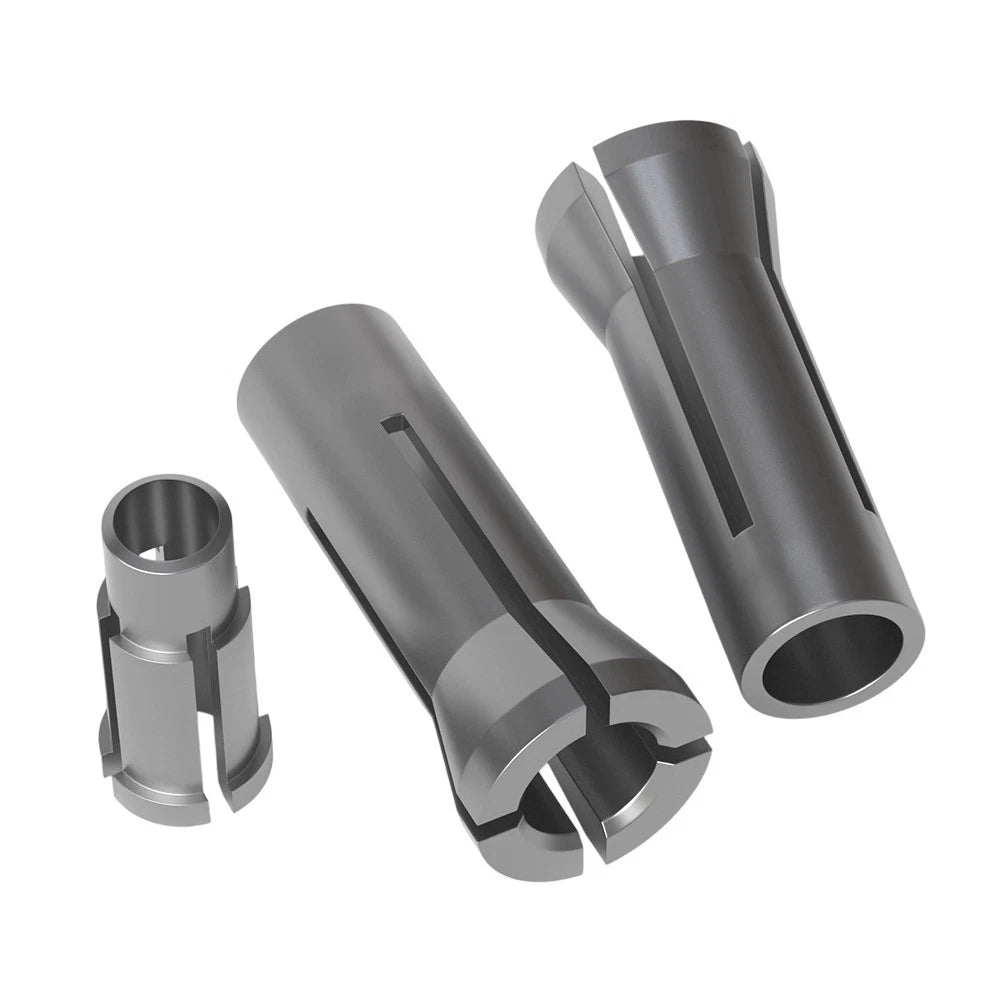Engraving Chuck Router Collet Set of 3 with Metal Body and Multiple Sizes