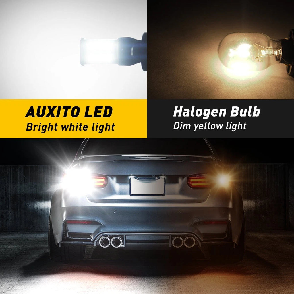 AUXITO T15 921 912 LED Reverse Backup Light Bulb (2400LM, 6000K)