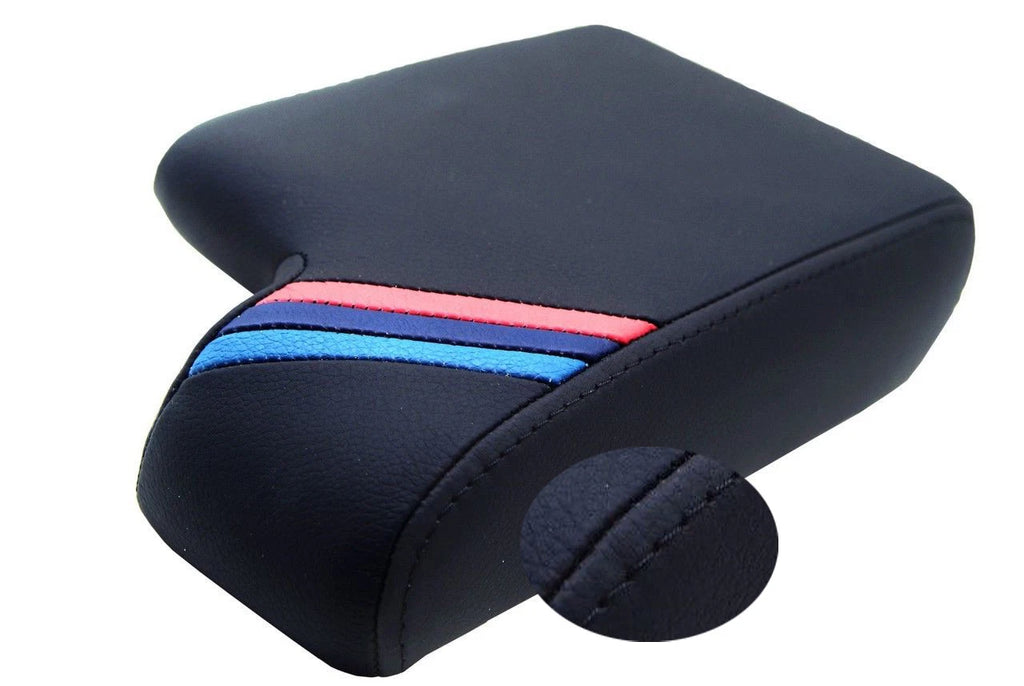 Center Console Armrest for BMW E36 (1992–1999) Leather with Stripes
