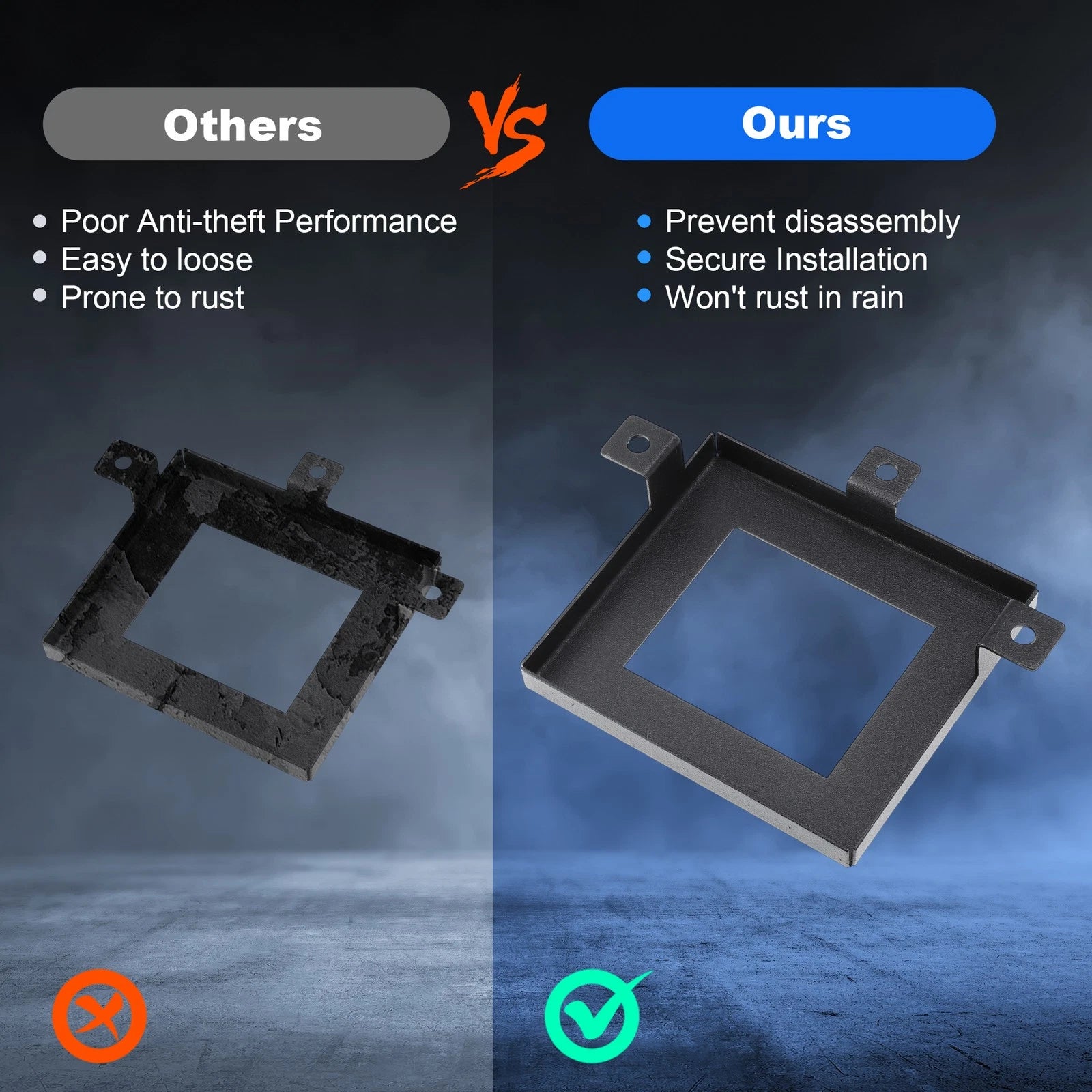 Front Distance Radar Sensor Protector Cover Bracket for Honda CR-V (2023–2025)