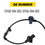 Pair ABS Wheel Speed Sensors for Honda Civic (2006–2011)