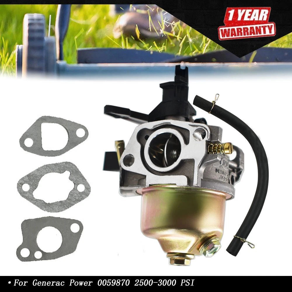 Carburetor for Generac Power Pressure Washer (2500–3000 PSI)