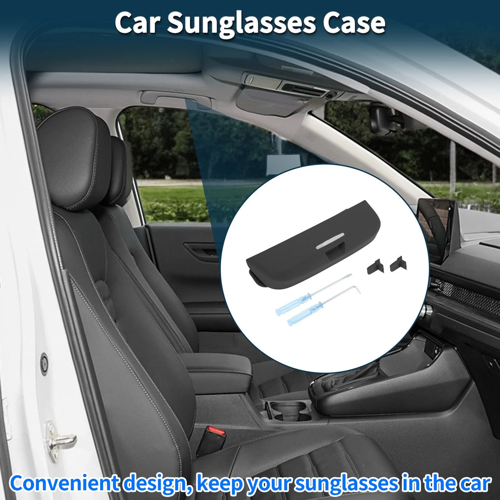 Sunglasses Case for Toyota Prado (2021–2023) Eyeglasses Holder Black