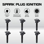 Set of 6 Ignition Coils for Mitsubishi Endeavor Galant (2004–2008) UF481 C1505