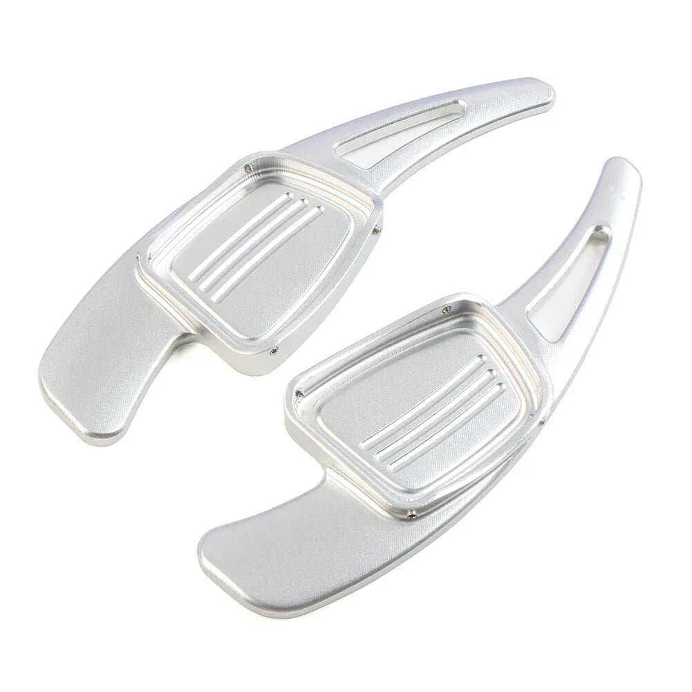 Silver Steering Wheel Shift Paddle Shifter for Audi A3 A4 A5 S3 S4 Q2 Q5 Q7 TTS