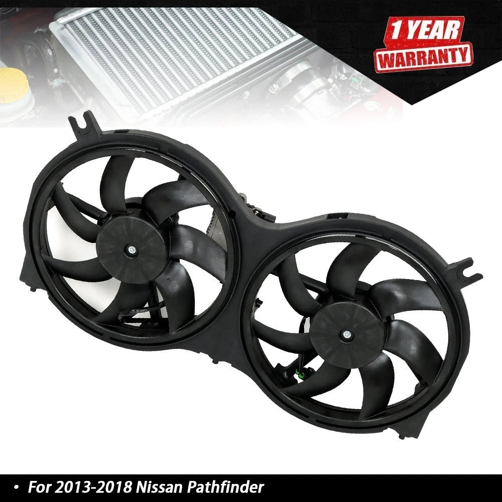 Radiator Cooling Fan with Control Module for Nissan Pathfinder