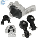 5pcs Engine Motor & Transmission Mount for Honda CR-V (2007–2011) L4 2.4L 4WD