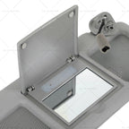 Left Sun Visor Gray w/ Mirror for Mazda RX-8 (2004–2011) FE88-69-320B-77