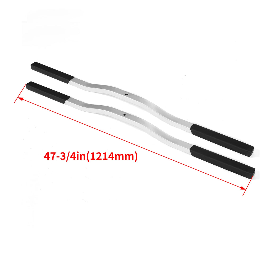 2X Tie Down Hold Down Bars for Universal Snowmobile Trailer