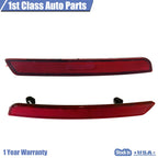 2X Rear Bumper Reflectors for Chevrolet Malibu (2013–2015)