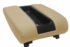 Leather Center Console Lid Armrest Cover for BMW E39 (1997–2003) Beige