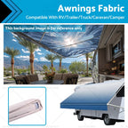 Awning Replacement Fabric for RV Trailer Truck Camper (2013–2016)
