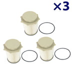 3X Diesel Fuel Filters for Dodge Ram Cummins 6.7L (2010–2017)