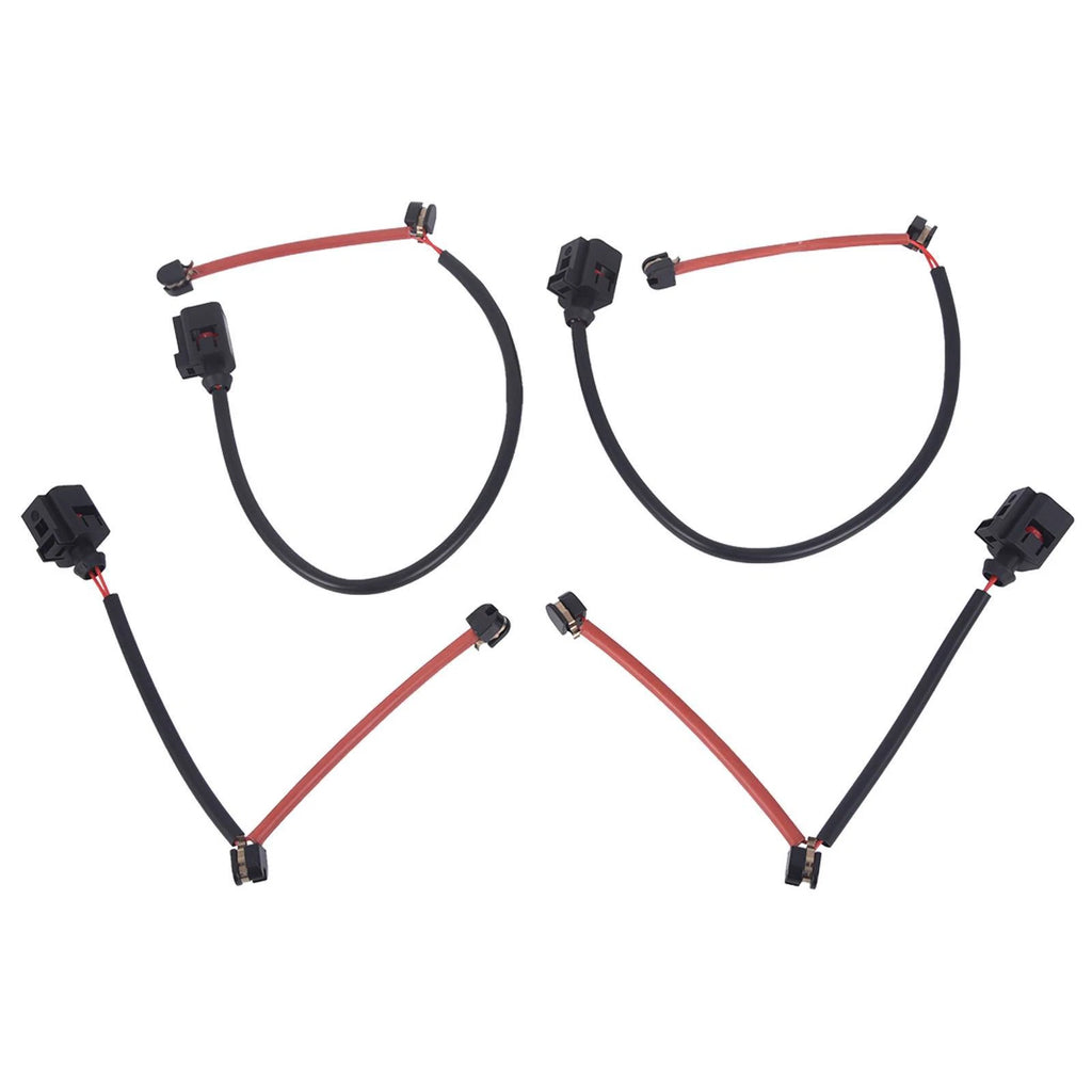 Set of 4 Brake Pad Wear Sensors for Audi Q7 (2007–2015) Porsche Cayenne (2003–2010) VW Touareg (2004–2010)