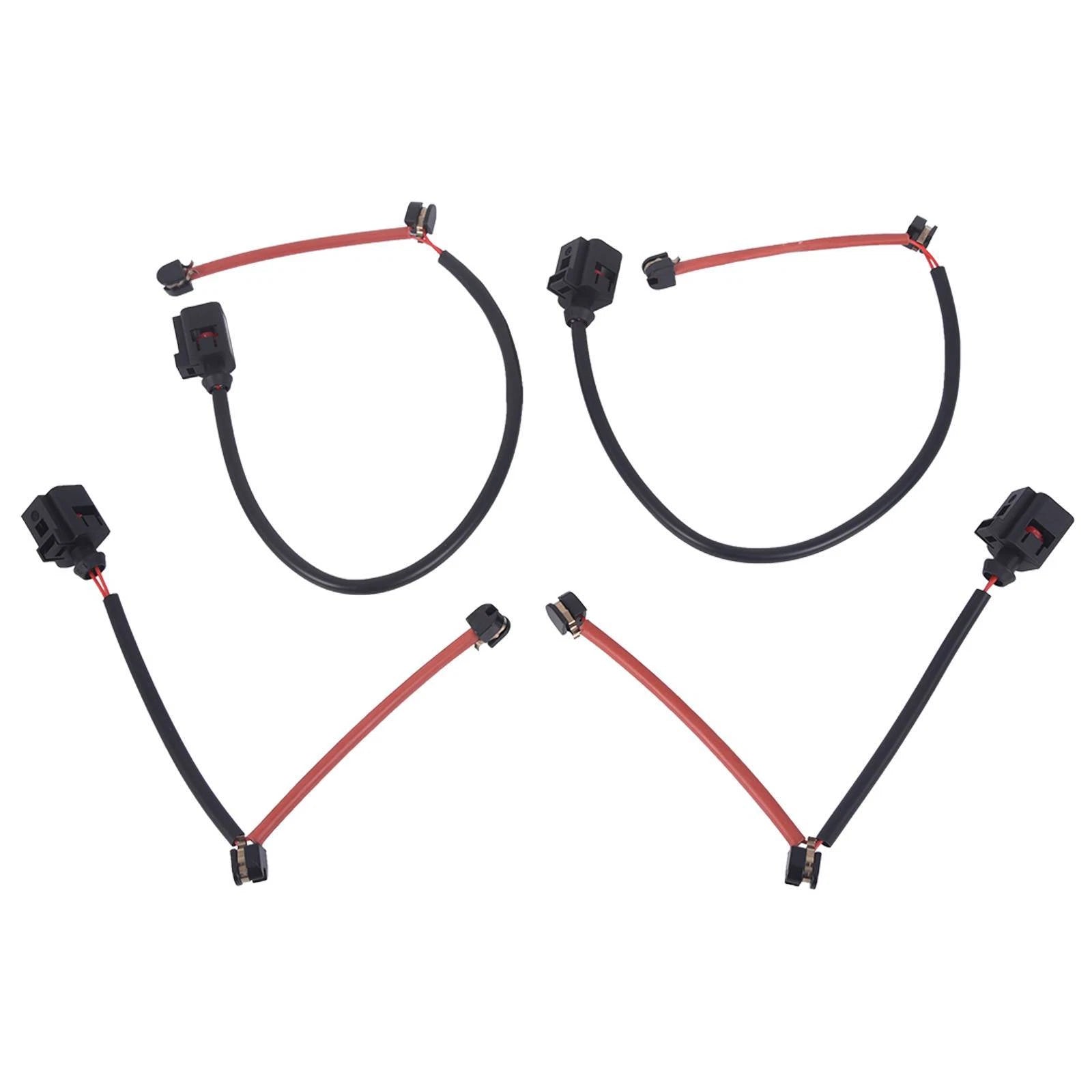 Set of 4 Brake Pad Wear Sensors for Audi Q7 (2007–2015) Porsche Cayenne (2003–2010) VW Touareg (2004–2010)