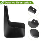 Set of 4 Mud Flaps Splash Guards for Dodge Town & Country (2011–2017)