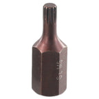 5pcs M5-30mm Star Screwdriver Bit 10mm Hex Shank for Impact Driver